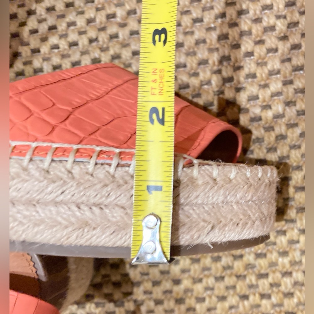 Franco Sarto Coral Croc-Embossed Sandals - Picture 14 of 14